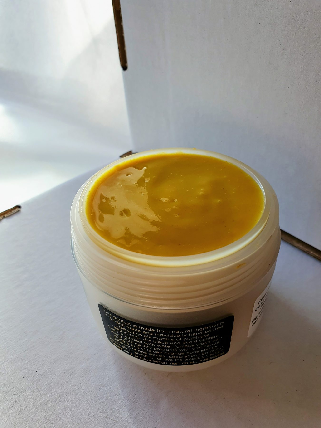 Home Face Mask (Turmeric, Seamoss & Rice Cream)