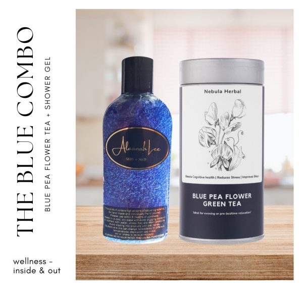 1 (1) Blue Pea Flower Wellness Combo