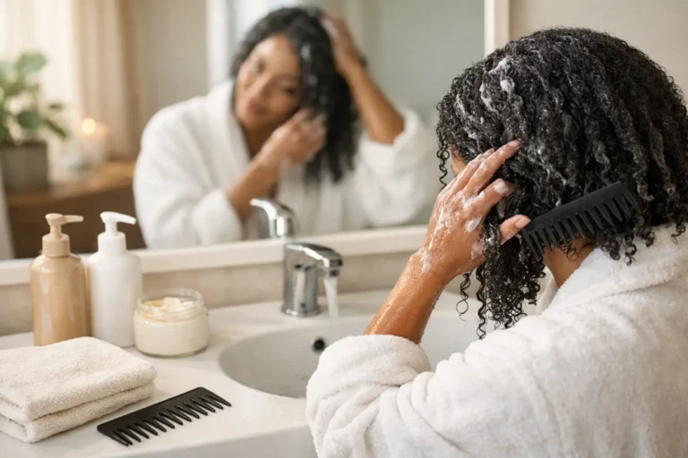 A Gentle Textured Hair Wash Day Routine