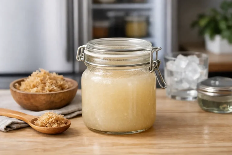 Sea Moss Gel Storage for a Fresh, Safe Jar