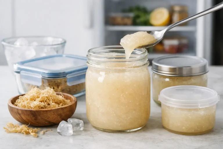 Sea Moss Gel Storage Tips That Keep It Fresh