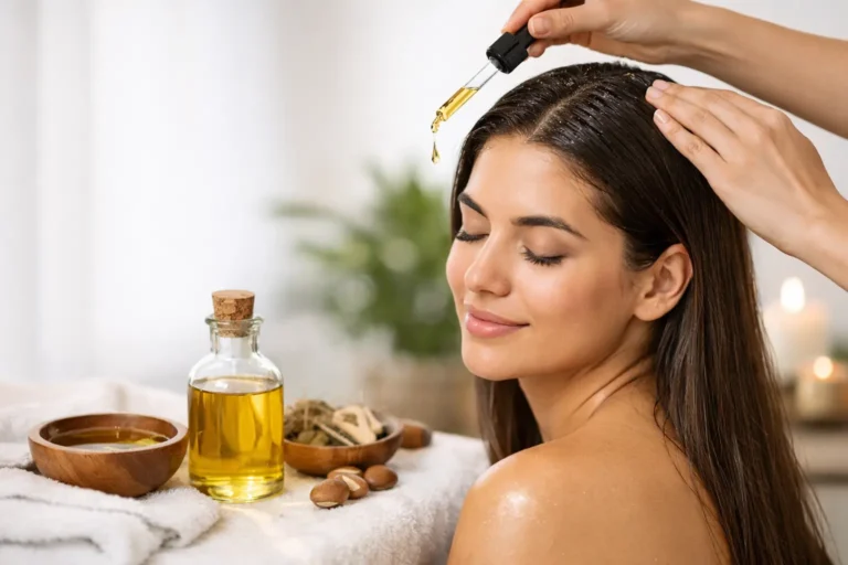 Hot Oil Treatment Steps for Softer, Nourished Hair Hot Oil Treatment Steps for Softer, Nourished Hair